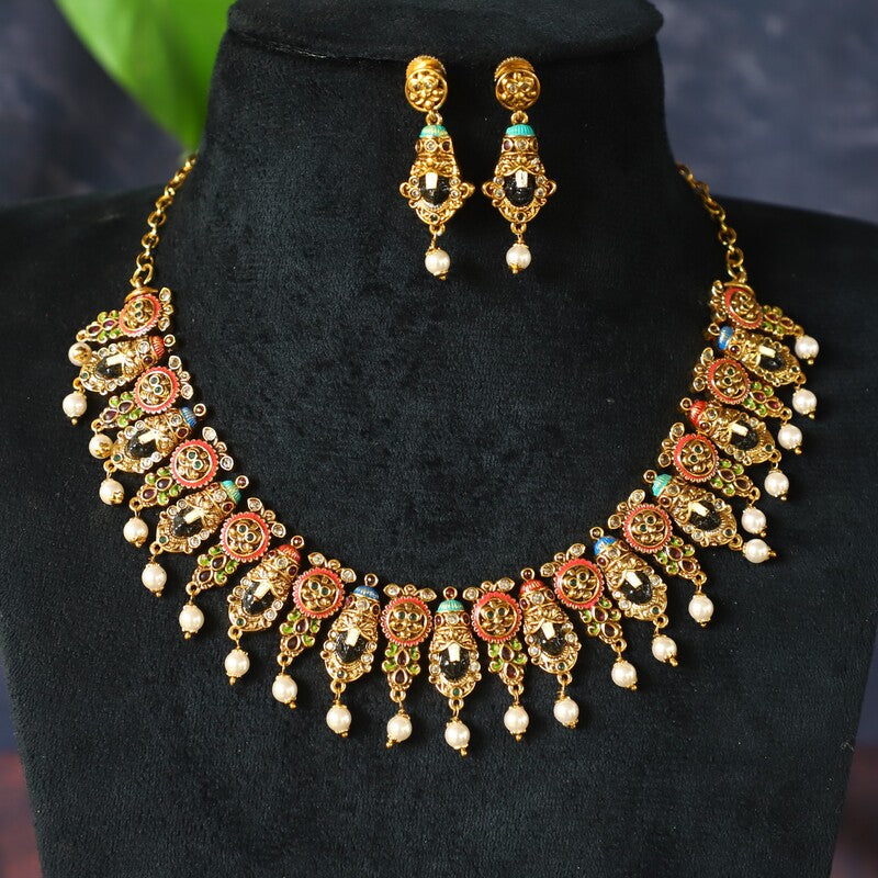 MEENAKARI VENKET NECKPIECE