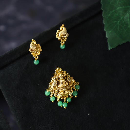 LAKSHMI PENDENT SET