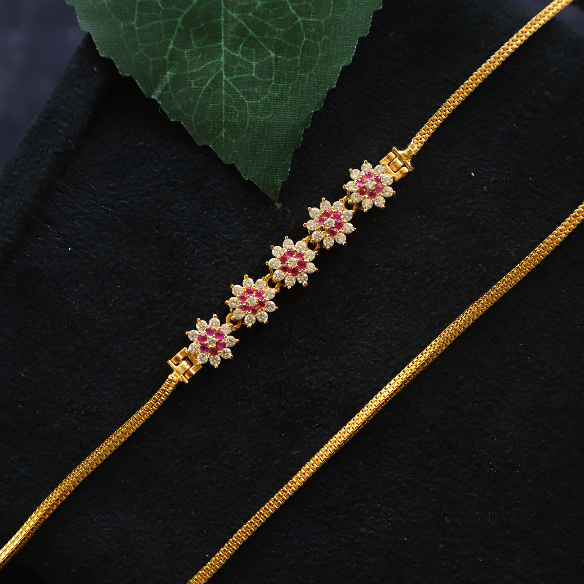 FLOWER MUGGAPU CHAIN