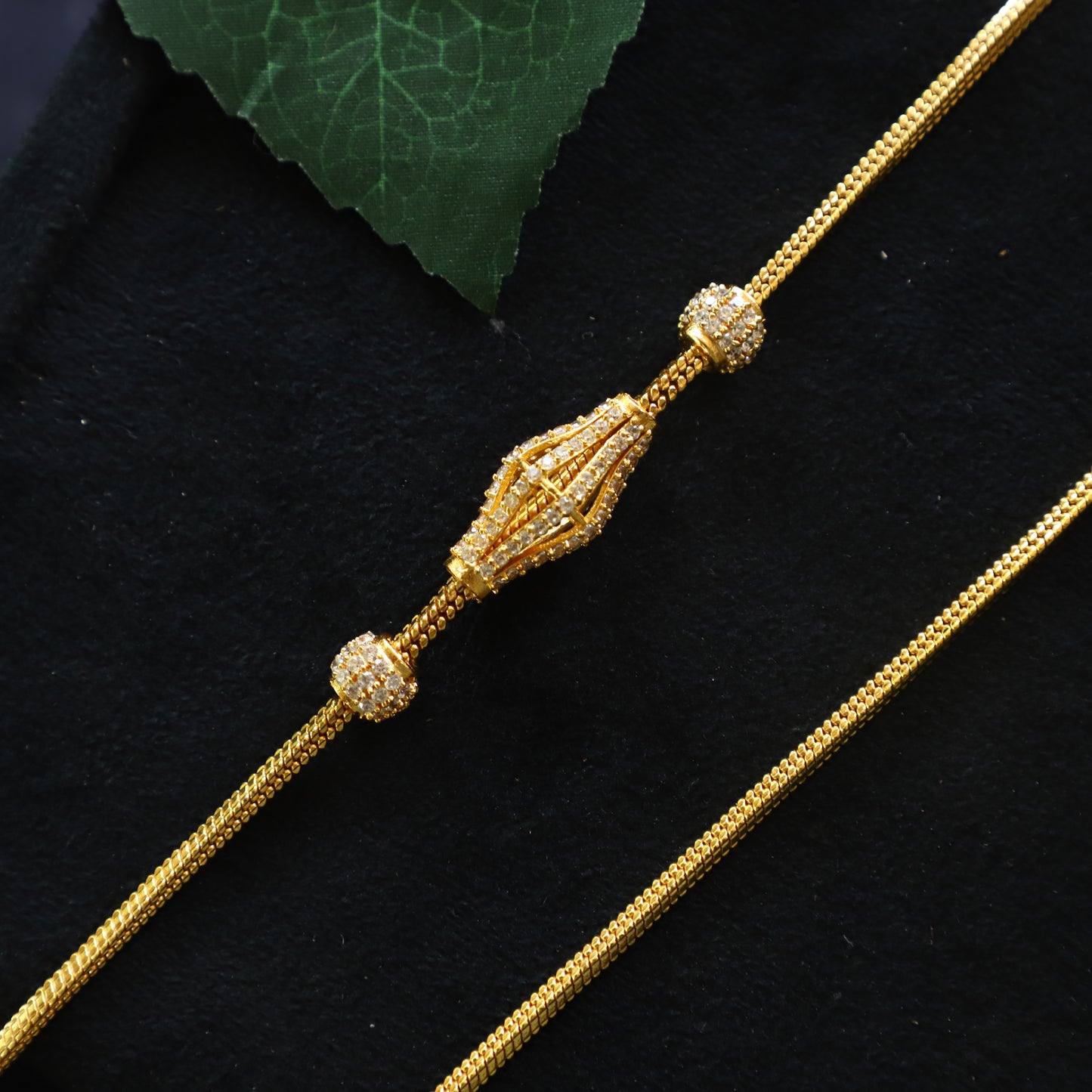 DIAMOND MUGGAPU CHAIN