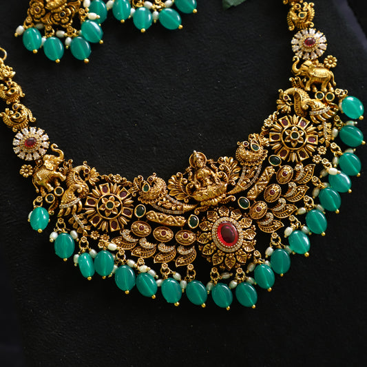 ANTIQUE LAKSHI NECKPIECE