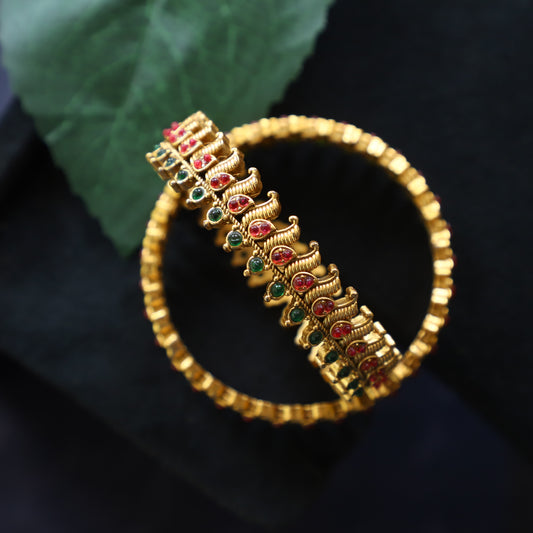 GOLD AD st BANGLES