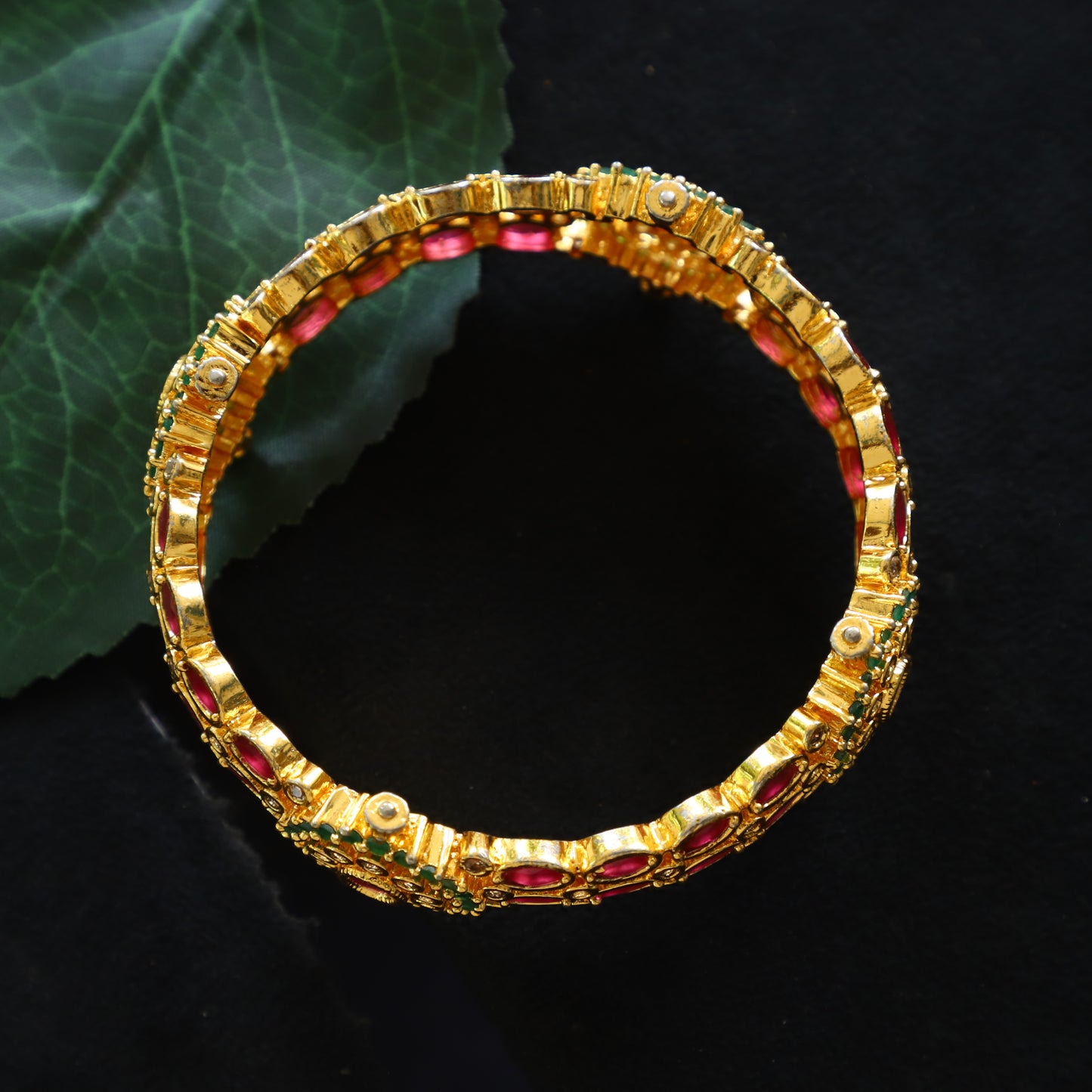 'EMERALD GREEN' BANGLES