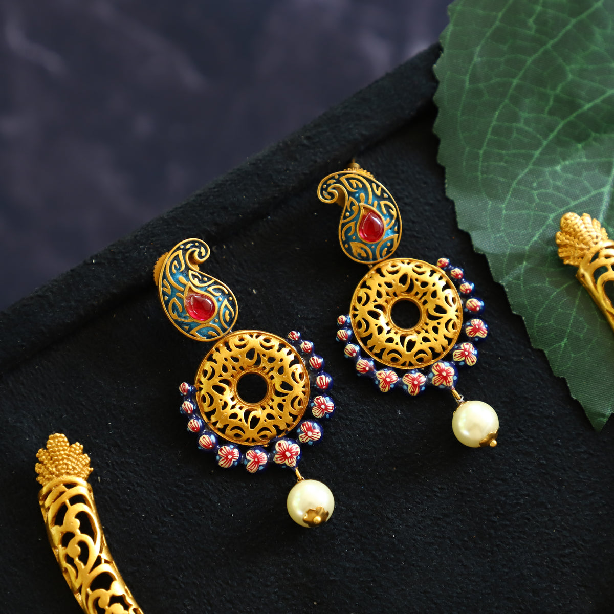 MEENAKARI NECKPIECE