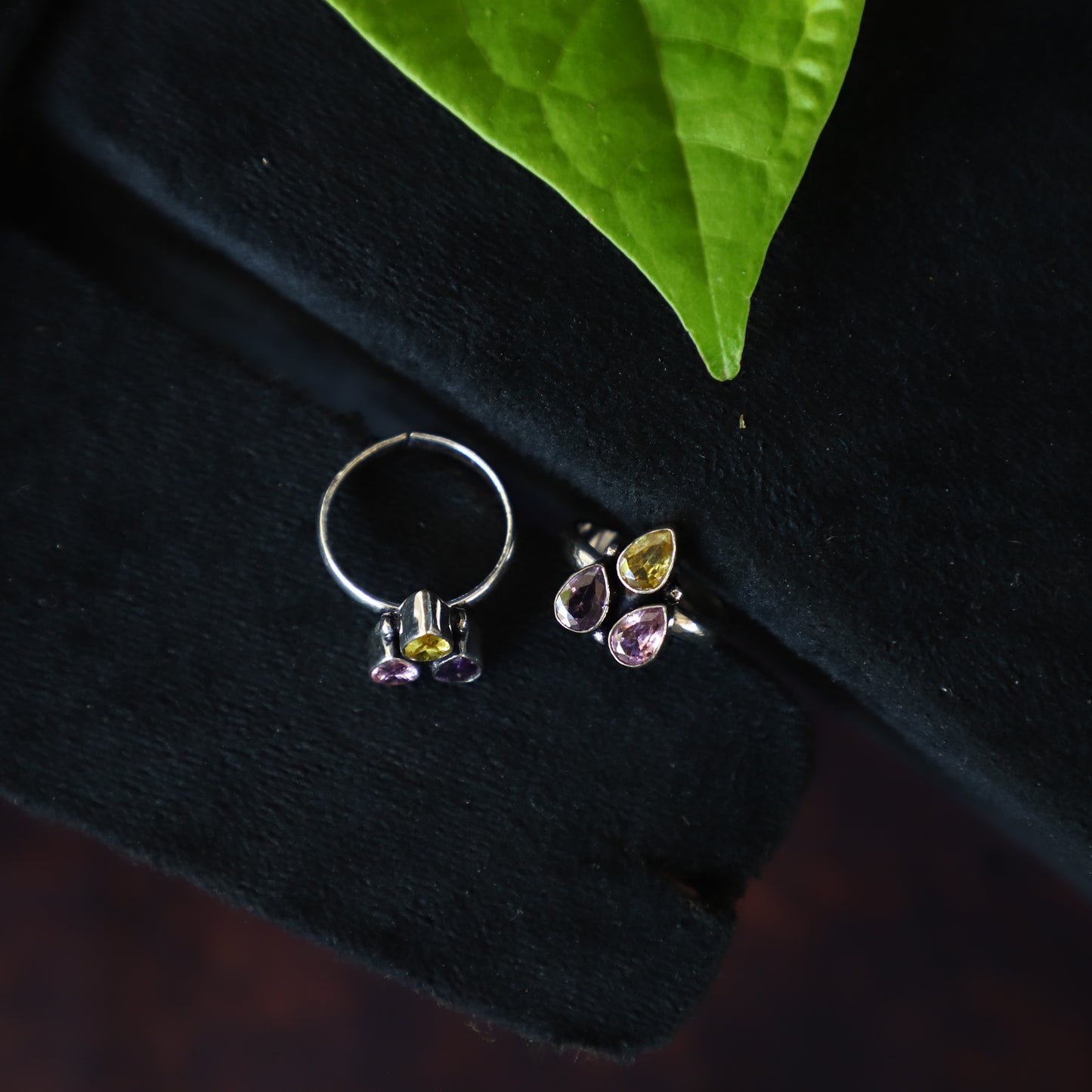 RAINDROP TOE RING