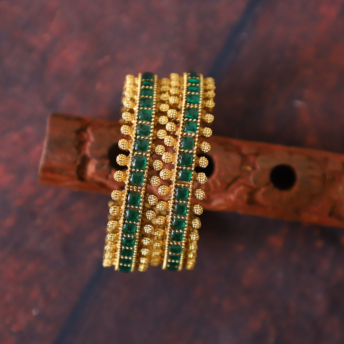 GREEN BANGLES