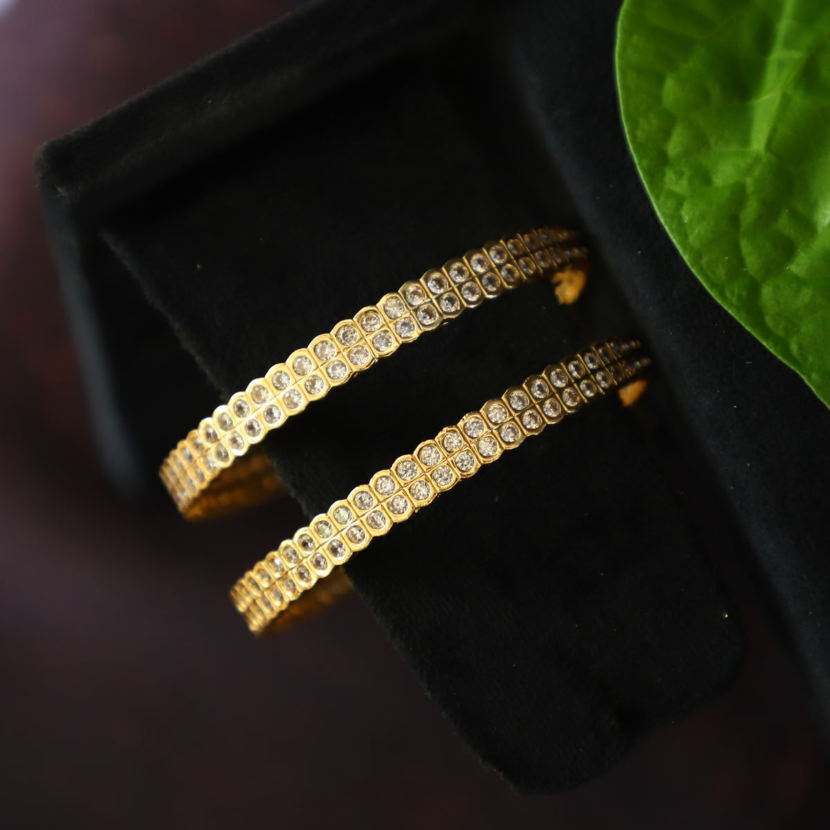 OLD DIAMOND BANGLES