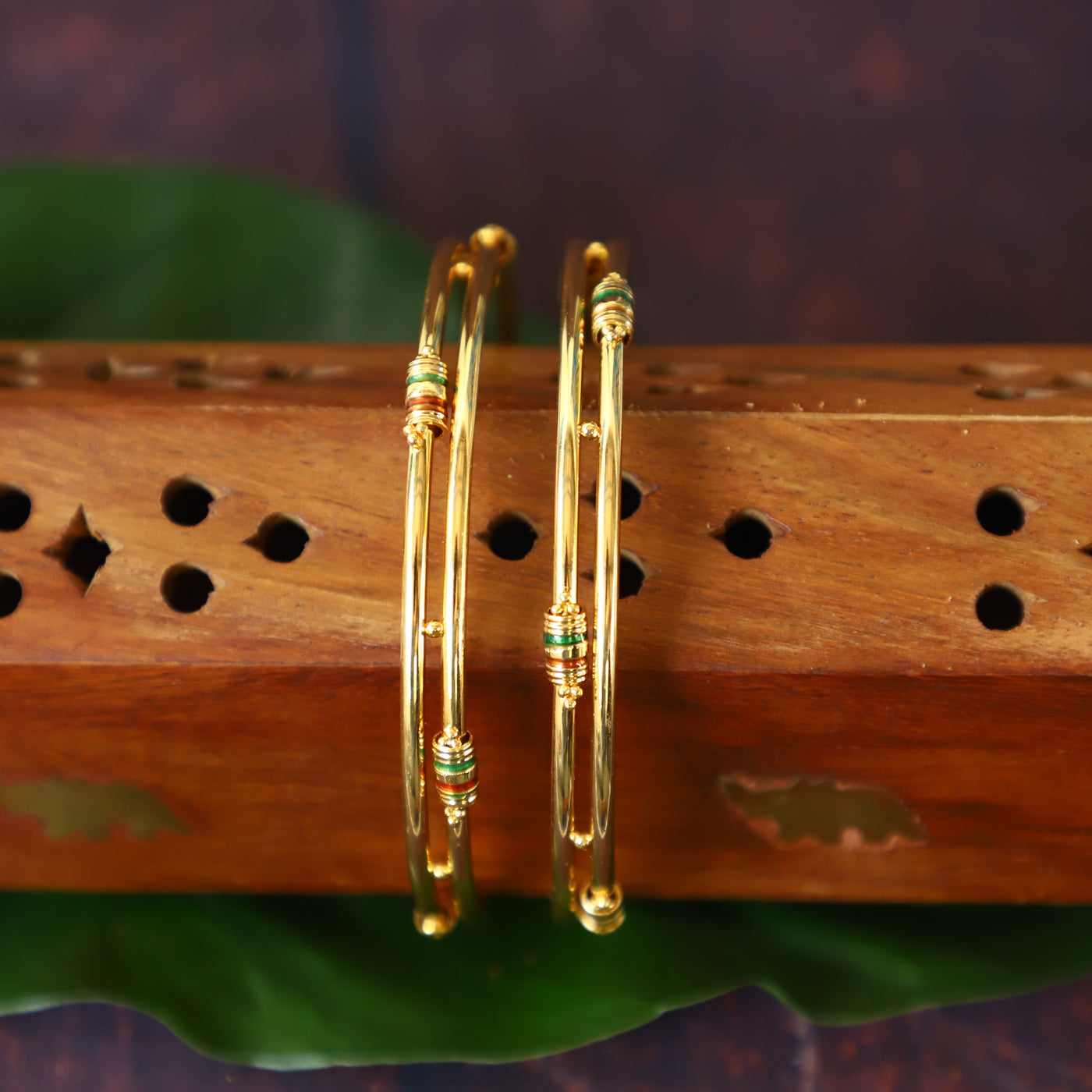 TWIN LAYERED BANGLE