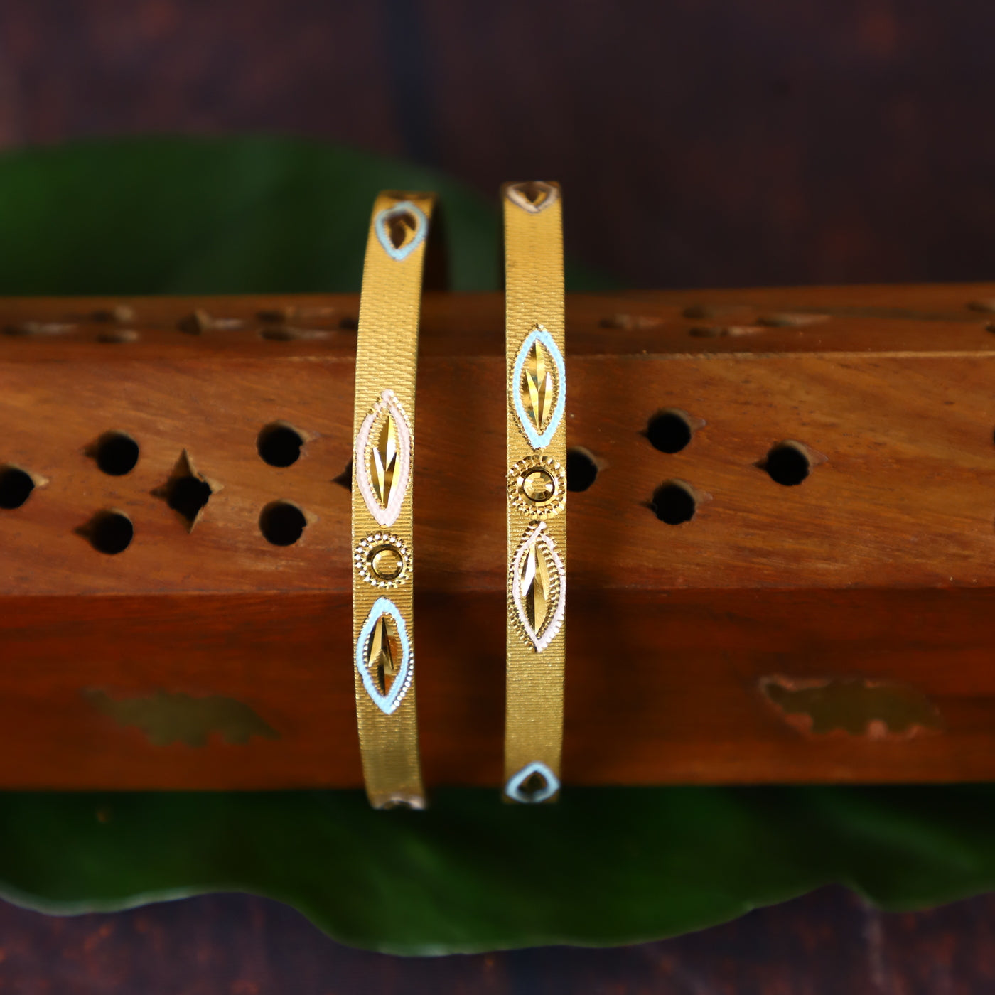GOLD DESIGN BANGLES