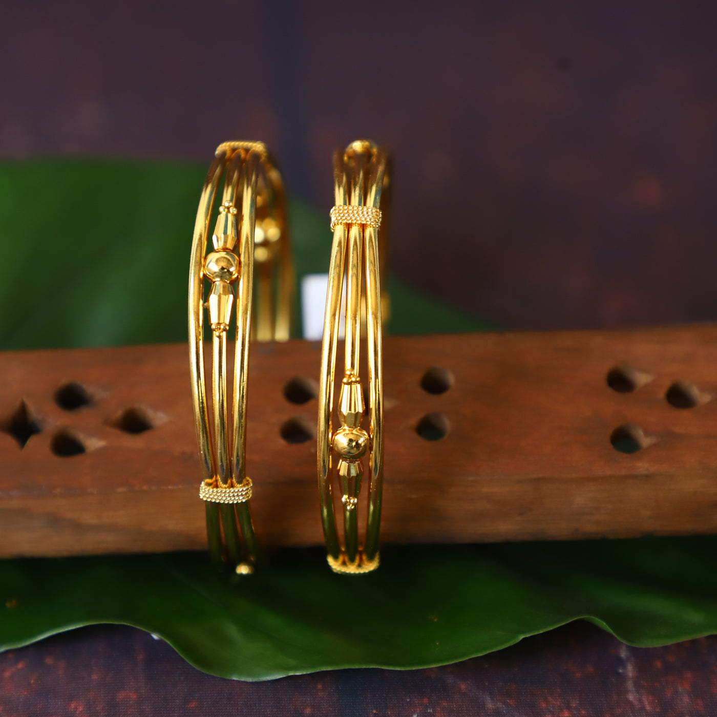 THREE LAYER BANGLES