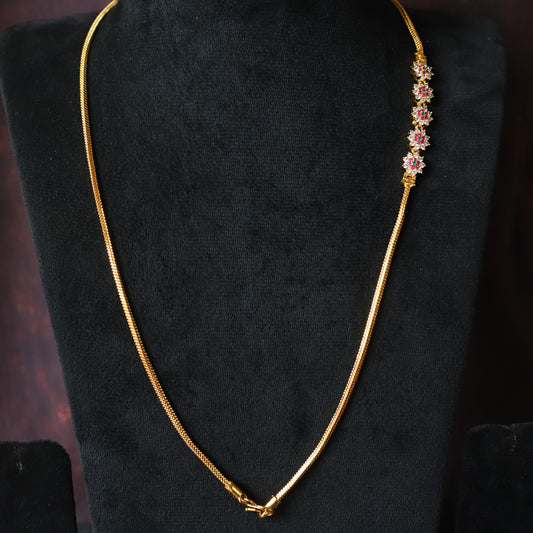 FLOWER MUGGAPU CHAIN