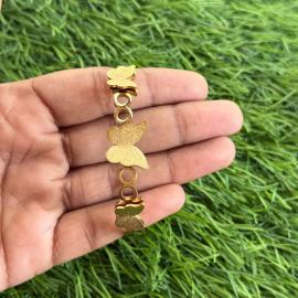 Style Butterfly Gold Plated Stainless Steel Bracelet