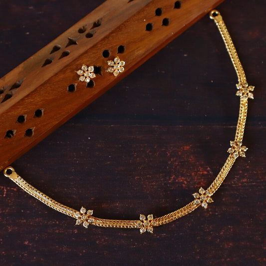 GOLD NAKSHA NECKPIECE