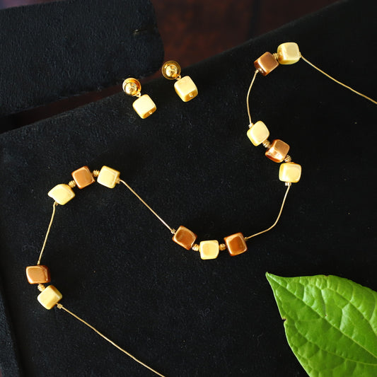 Simple Square Pearl Chains