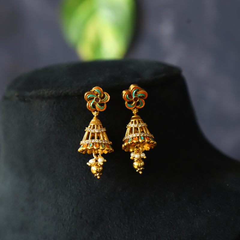 BADGER EARRING