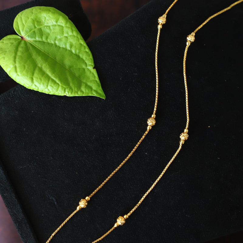 SILVER ANKLET