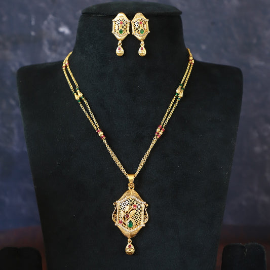 BOX TIP PENDANT SET