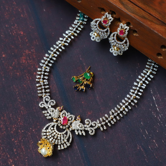 AD Stone Diamond Neckpiece