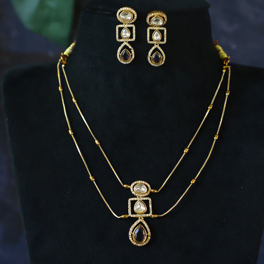 DOUABLE LAYER NECKPIECE