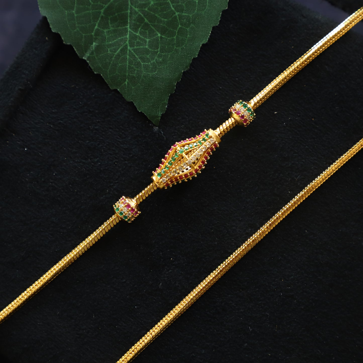 DIAMOND MUGGAPU CHAIN