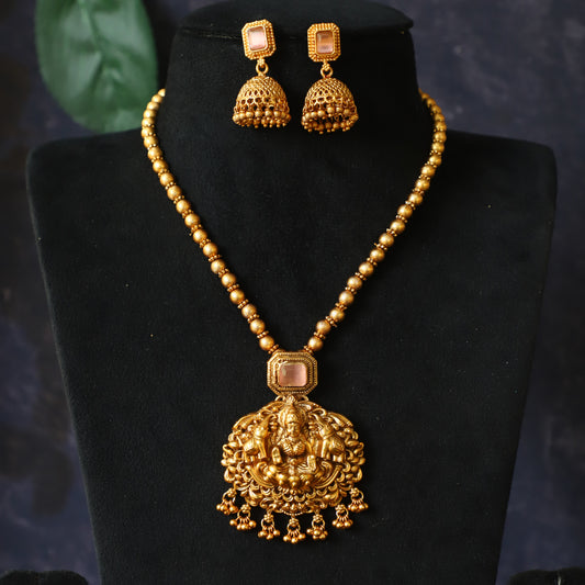 ANTIQUE LAKSHMI NECKPIECE