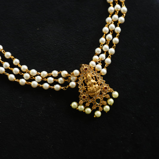 PEARLS CHOCKER NECKPIECE