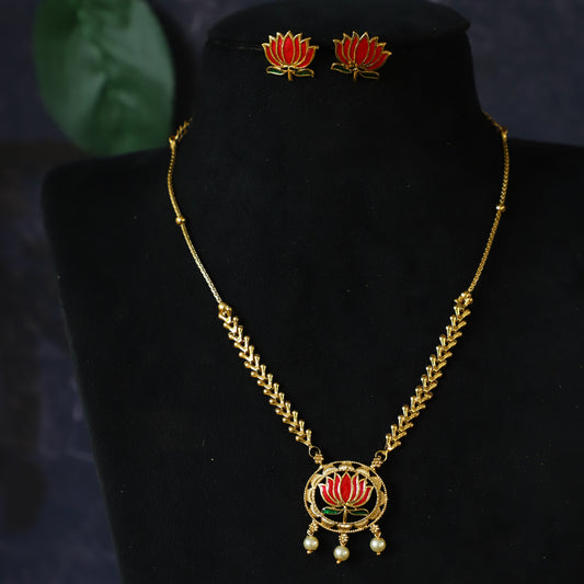 LOTUS NECKPIECE