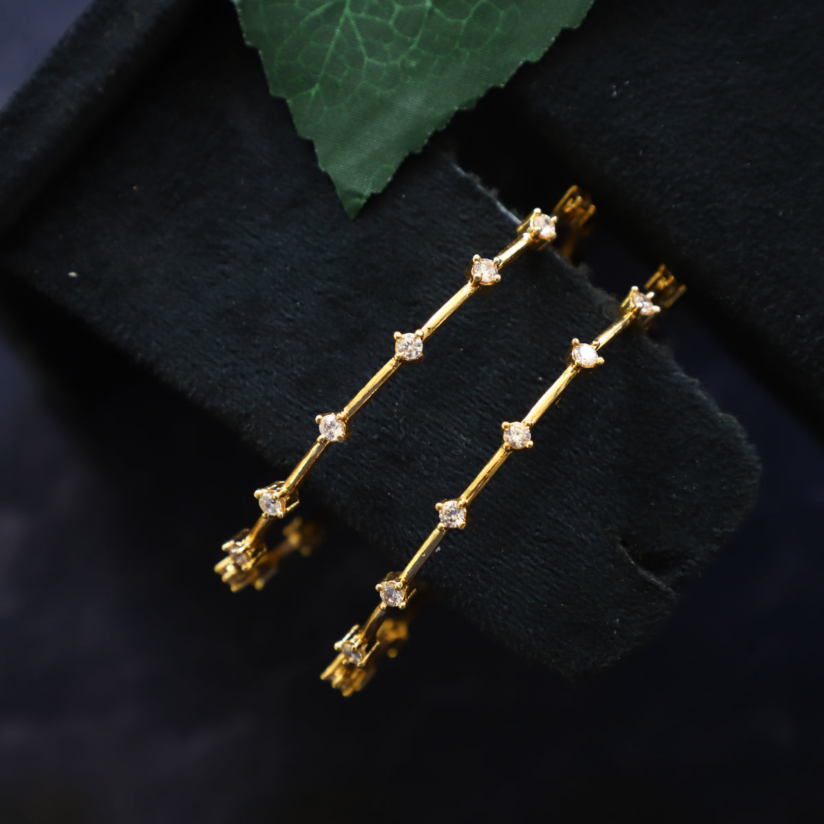 TRENDY DIAMOND BANGLES