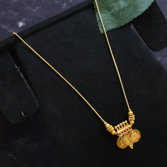 LAKSHMI COIN NECKPIECE