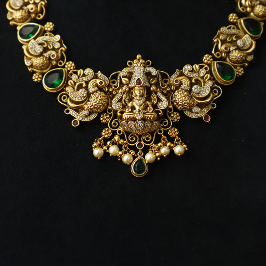 EMERALD DIAMOND NECKSET