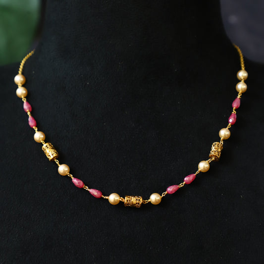 WHITE PEARL CHAIN