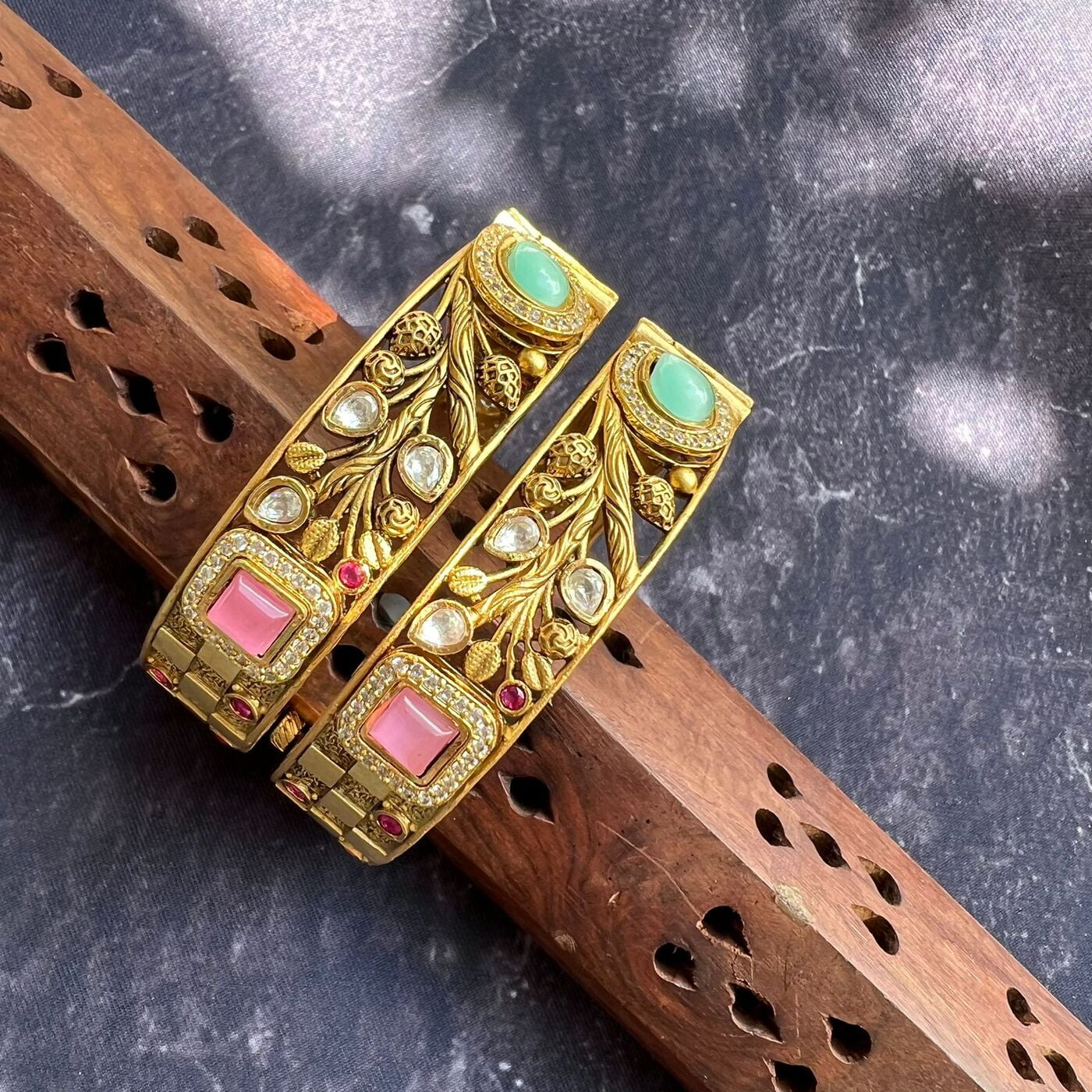 "MINT PINK" BANGLES