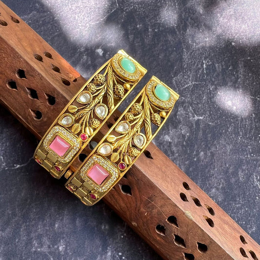 "MINT PINK" BANGLES