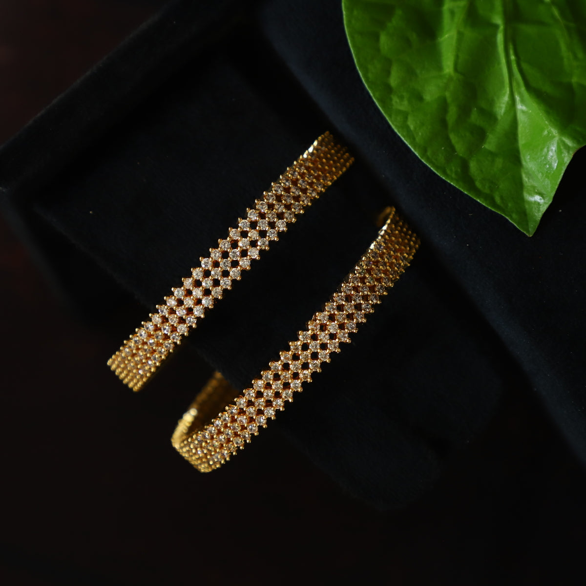 3LAYER DAIMOND BANGLES
