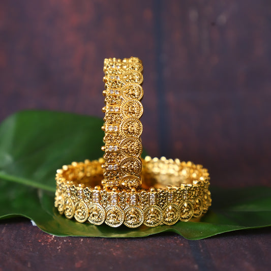 ANTIQUE COIN BANGLES