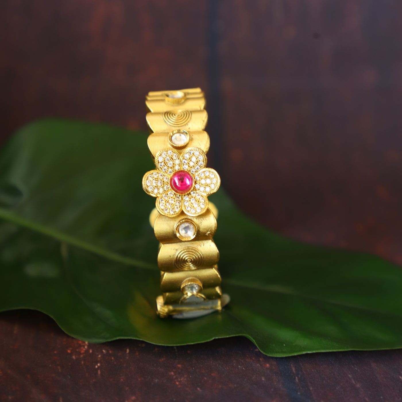 ''FLORAL'' KADA BANGLES