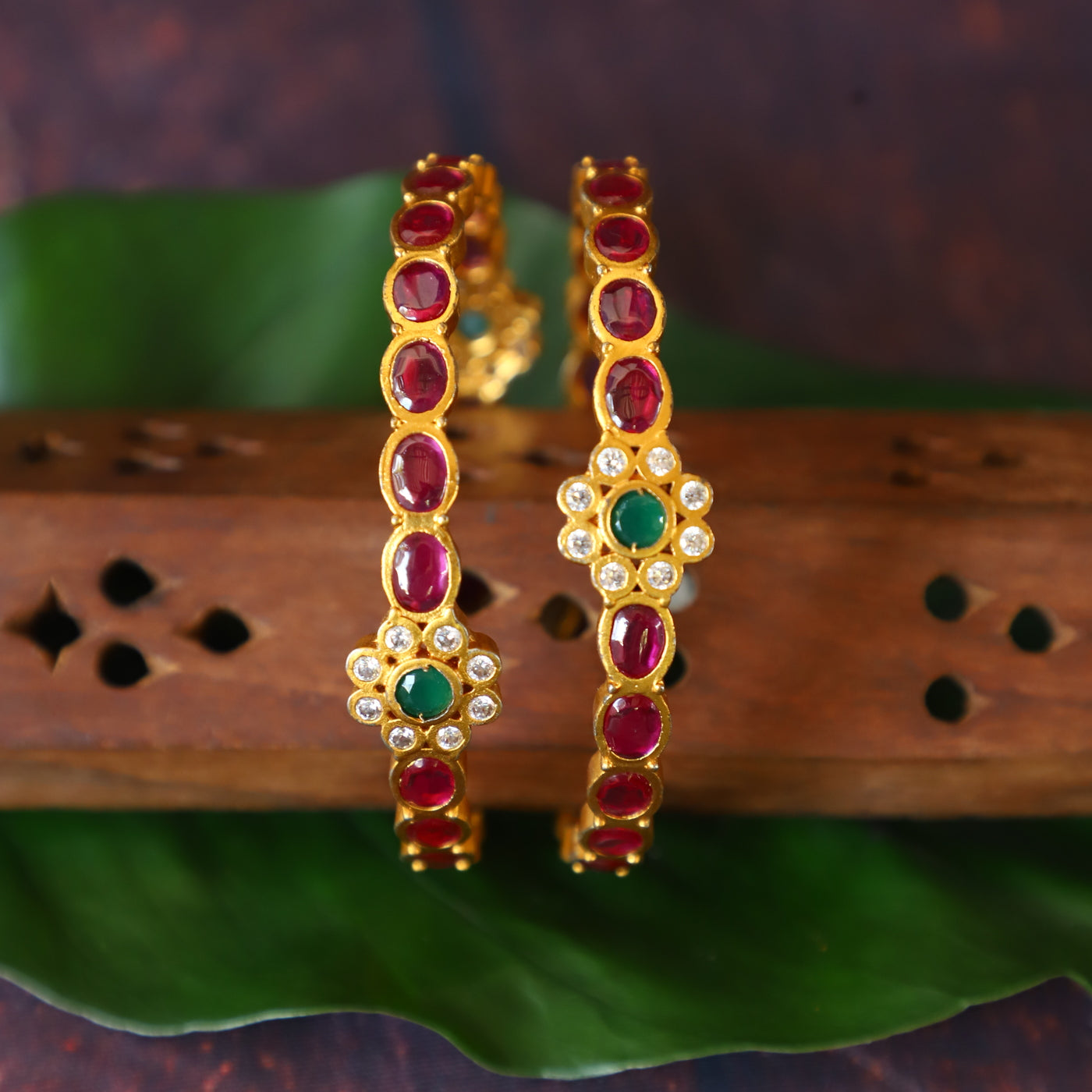 ""FLORI RUBY"" BANGLES