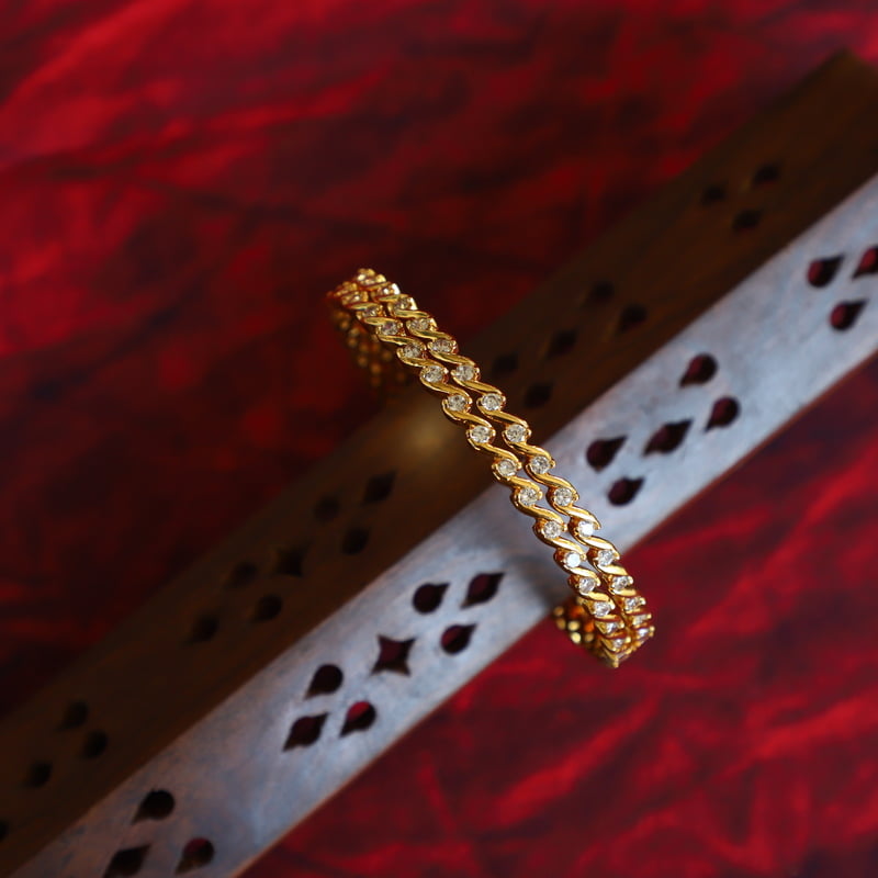 ZIG ZAG AD BANGLES