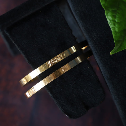 ""FLORIAL"" BANGLE