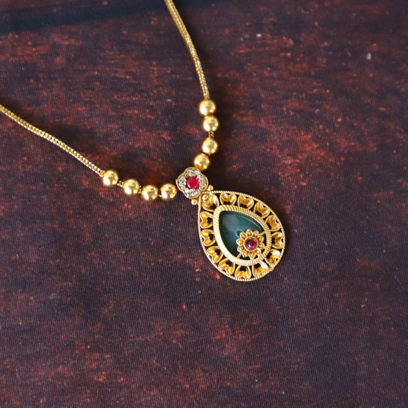 TURQUOISE STONE NECKSET