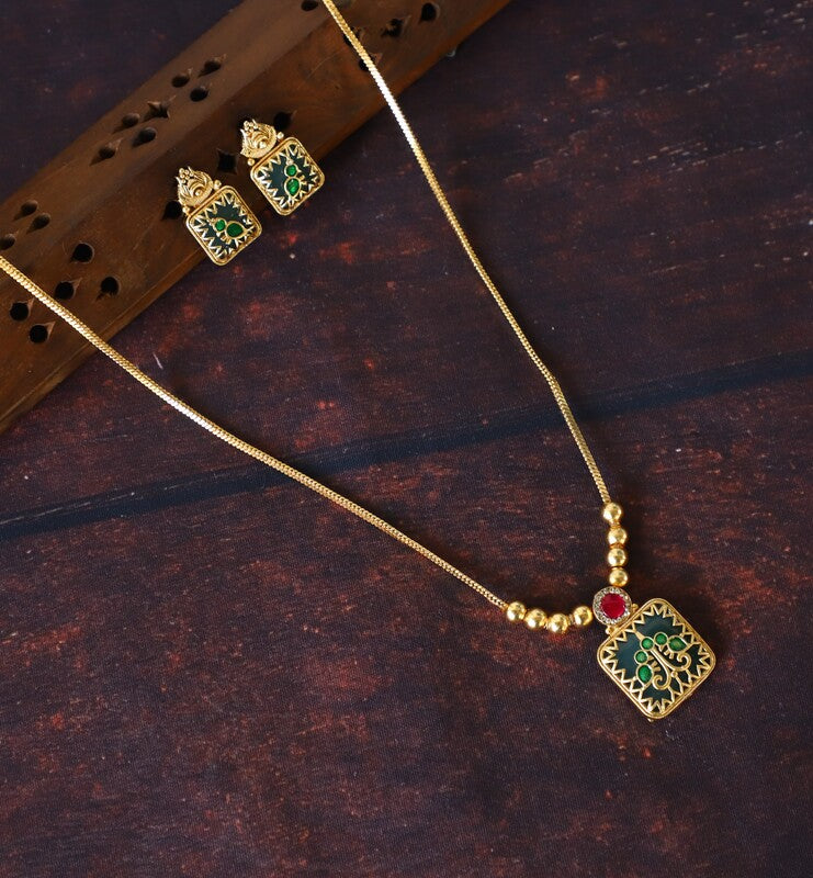 TURQUOISE STONE NECKSET