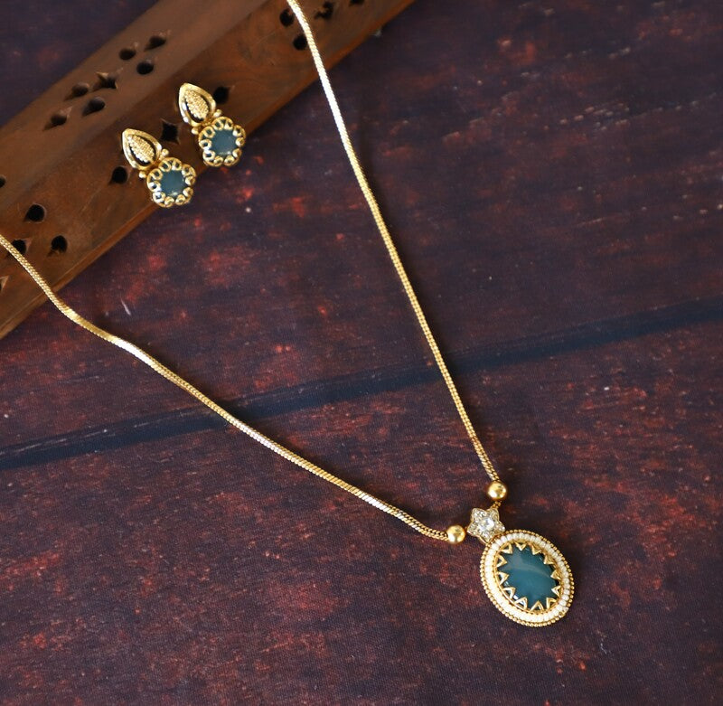 TURQUOISE STONE NECKSET