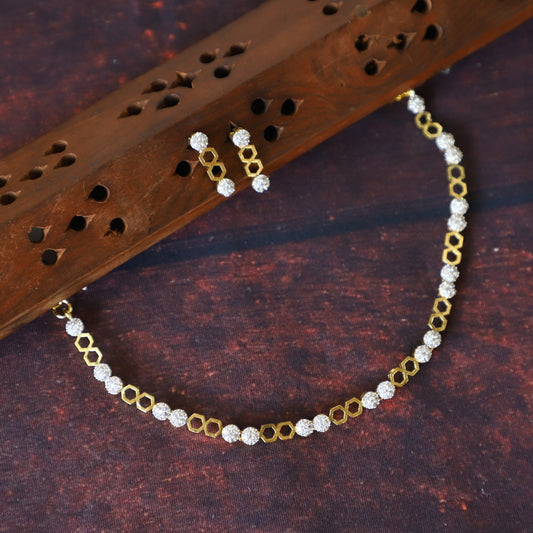 DIAMOND NECKPIECE SET